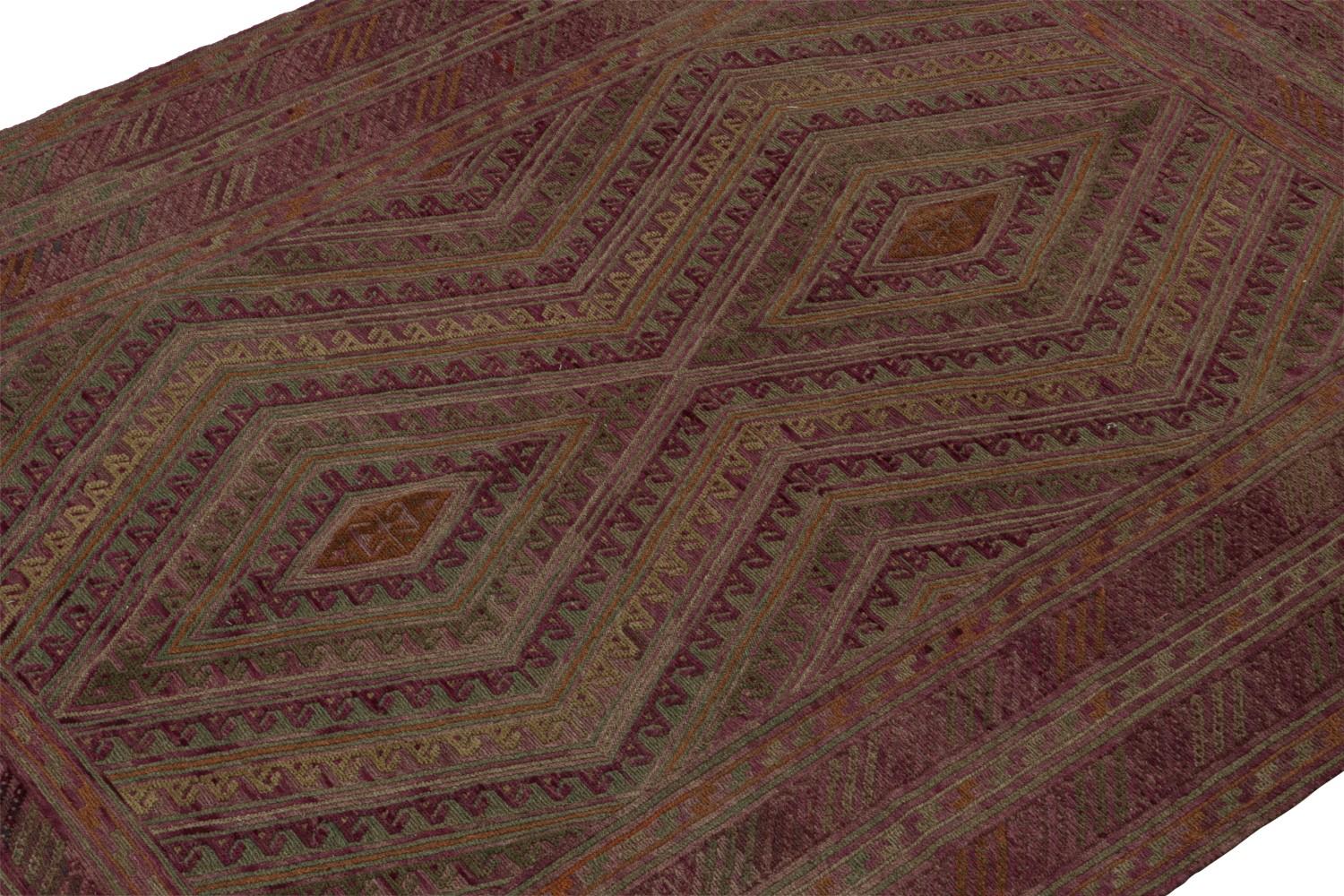 Vintage Mashwani Afghan tribal rug