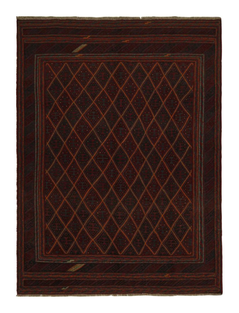 Vintage Mashwani Afghan Tribal Rug
