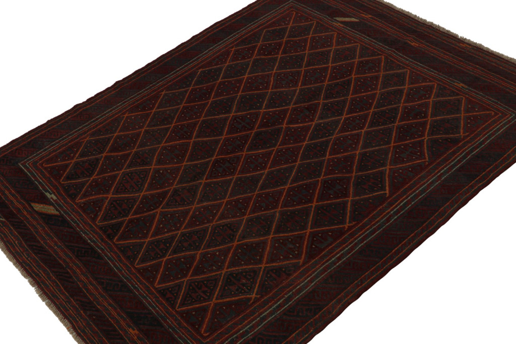 Vintage Mashwani Afghan Tribal Rug