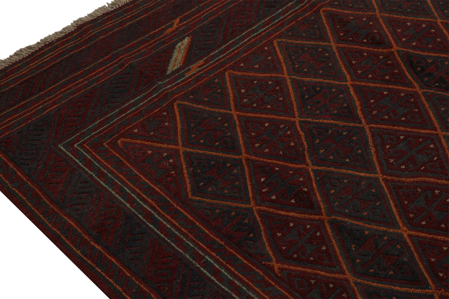 Vintage Mashwani Afghan Tribal Rug
