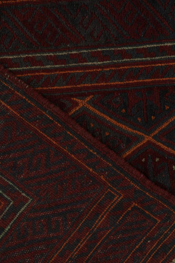 Vintage Mashwani Afghan Tribal Rug
