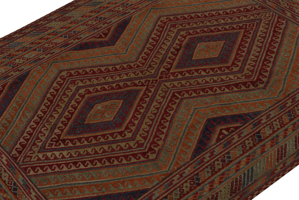 Vintage Kohistani Baluch Tribal Rug