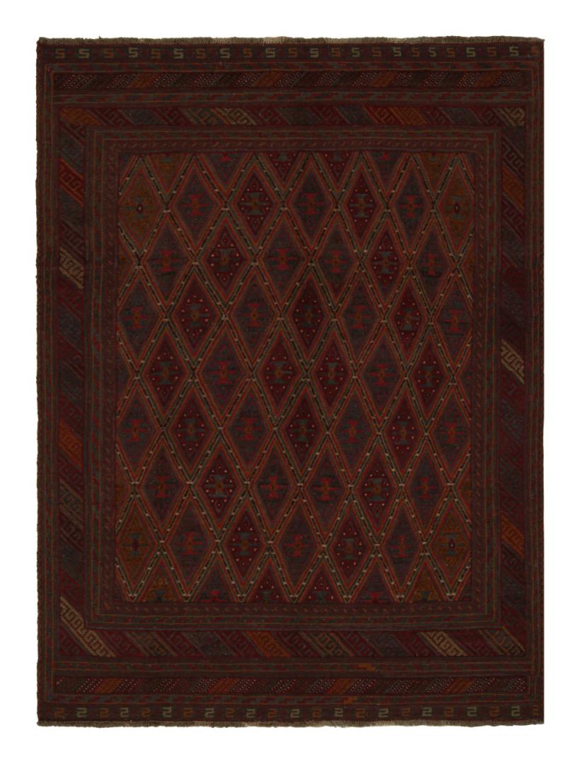 Vintage Mashwani Afghan Tribal Rug