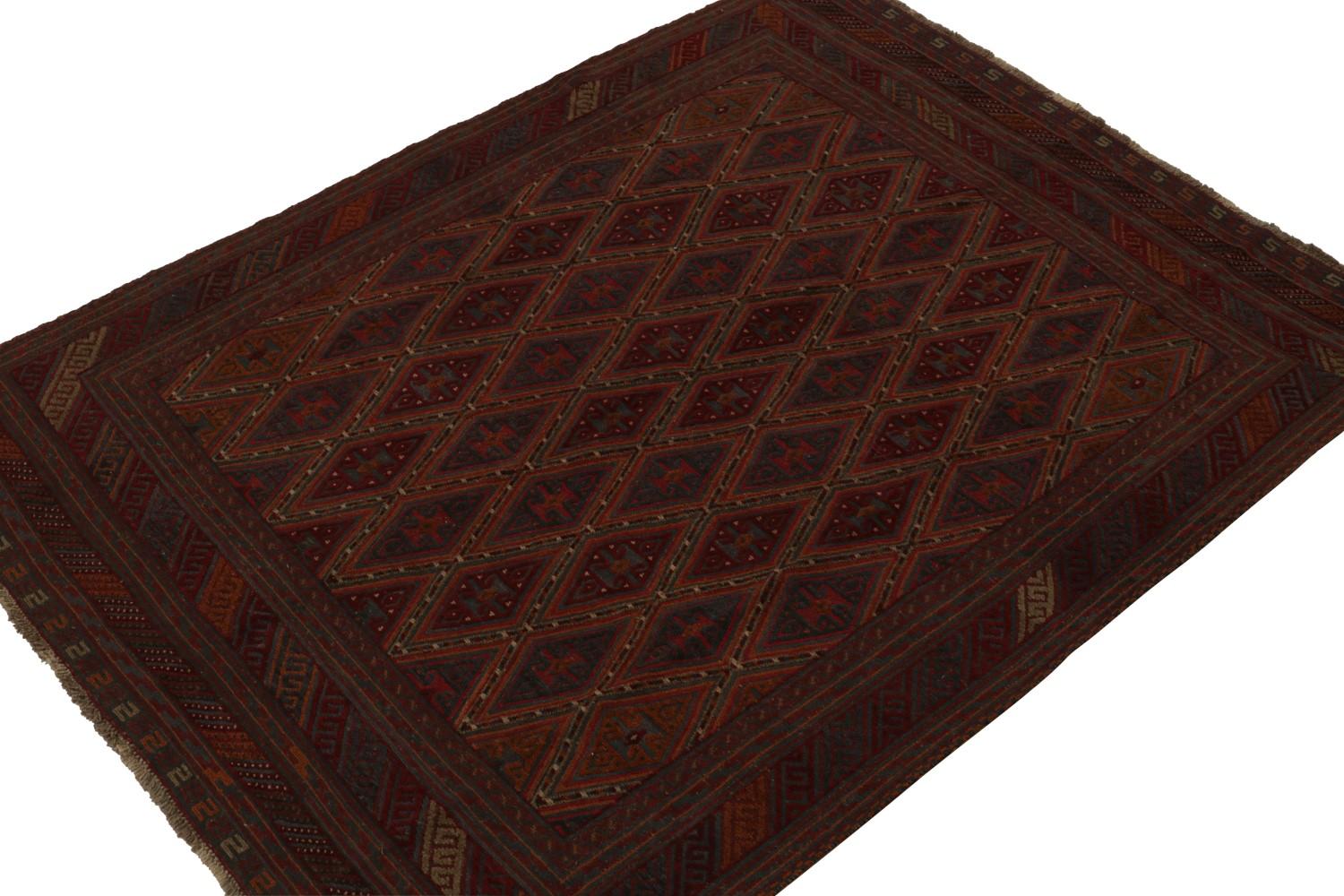 Vintage Mashwani Afghan Tribal Rug
