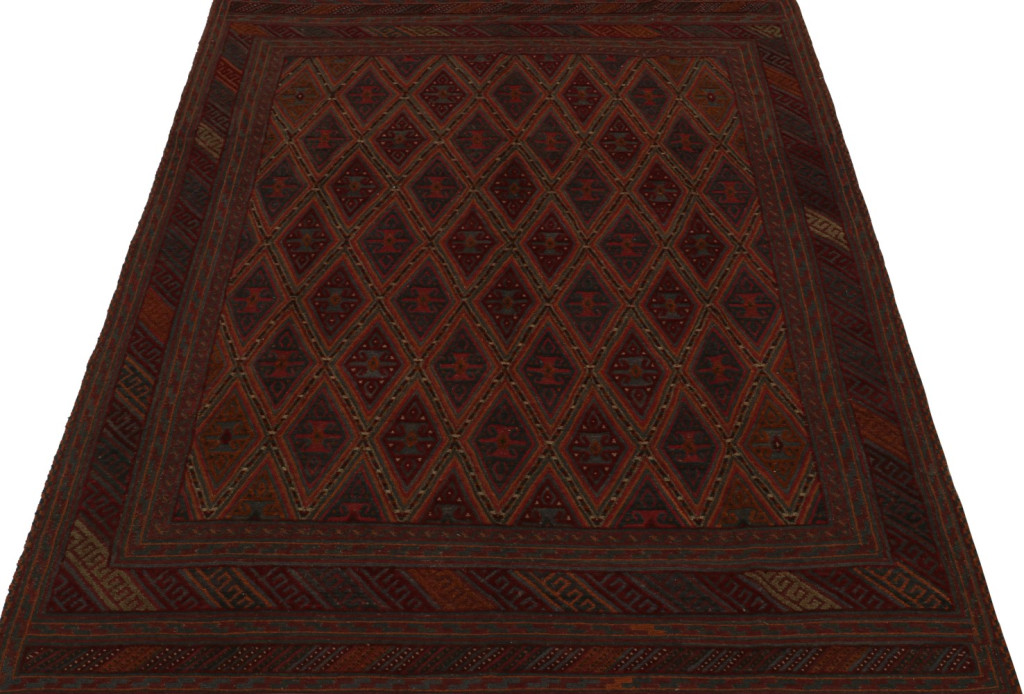 Vintage Mashwani Afghan Tribal Rug