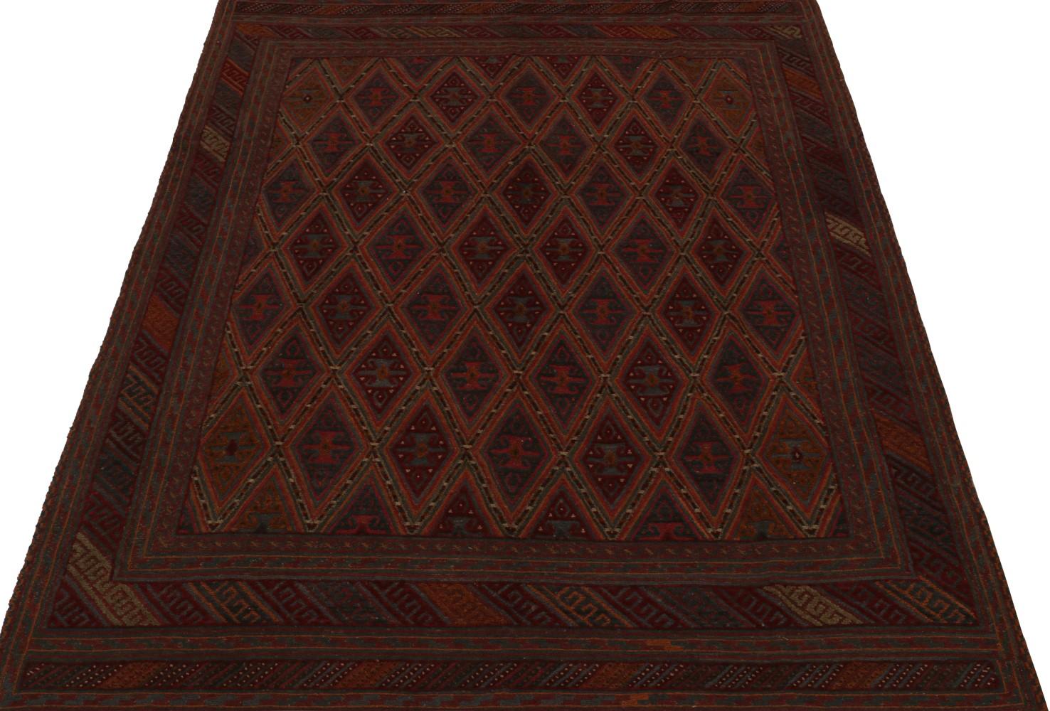 Vintage Mashwani Afghan Tribal Rug