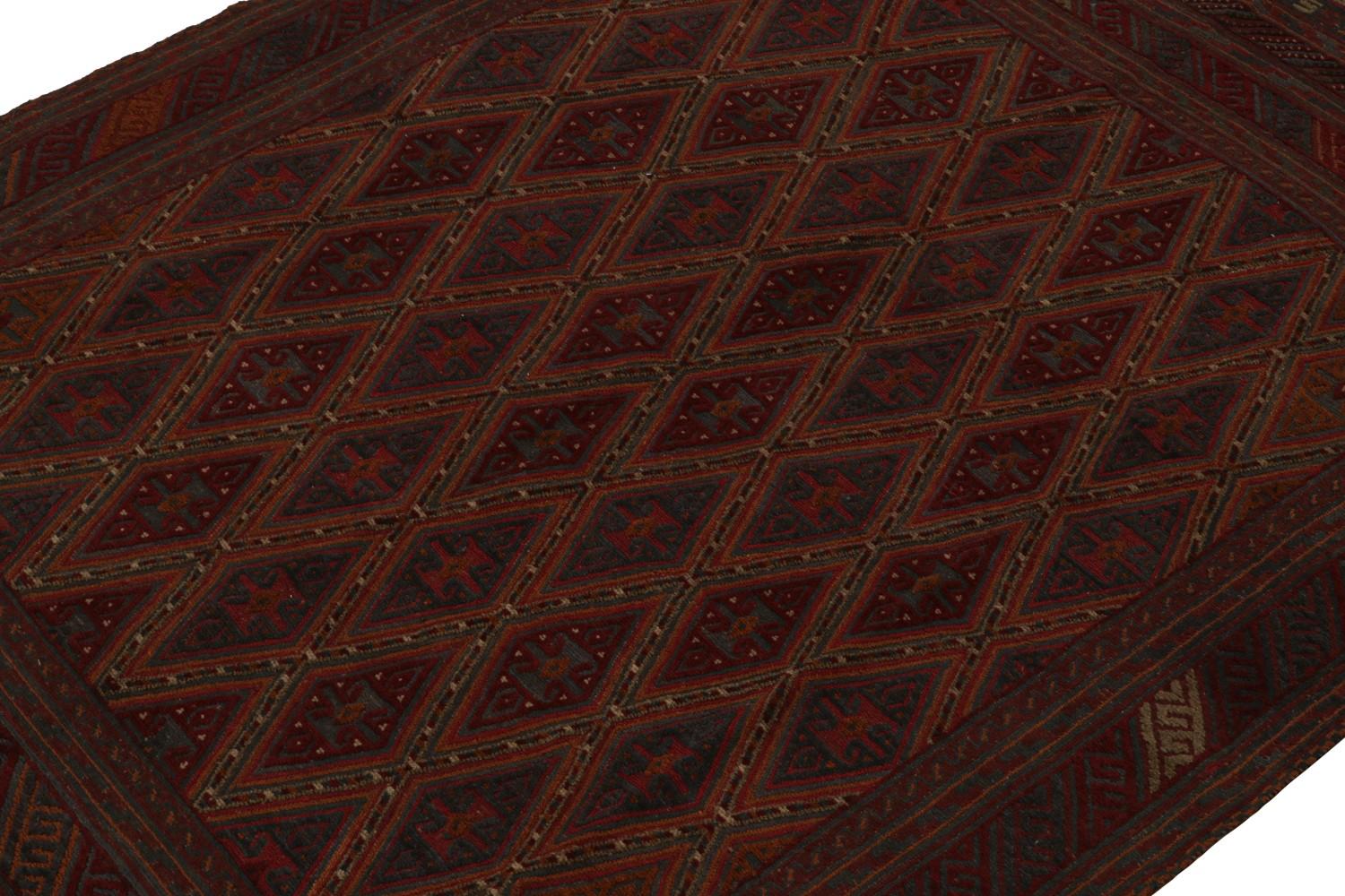 Vintage Mashwani Afghan Tribal Rug