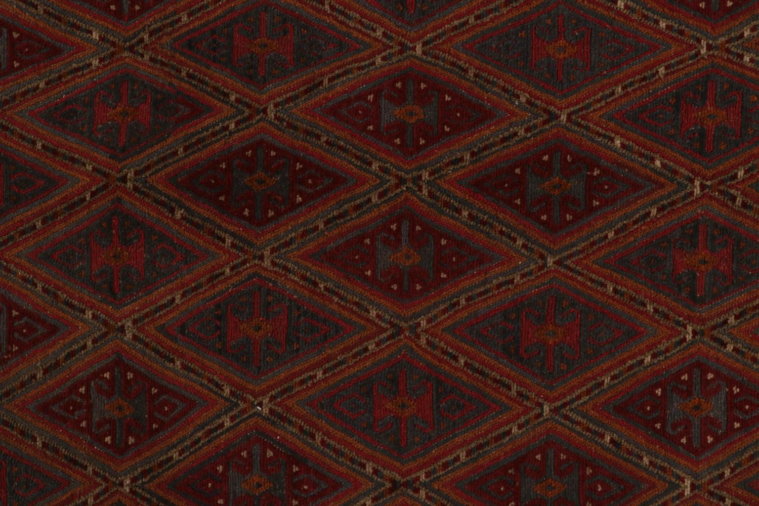 Vintage Mashwani Afghan Tribal Rug