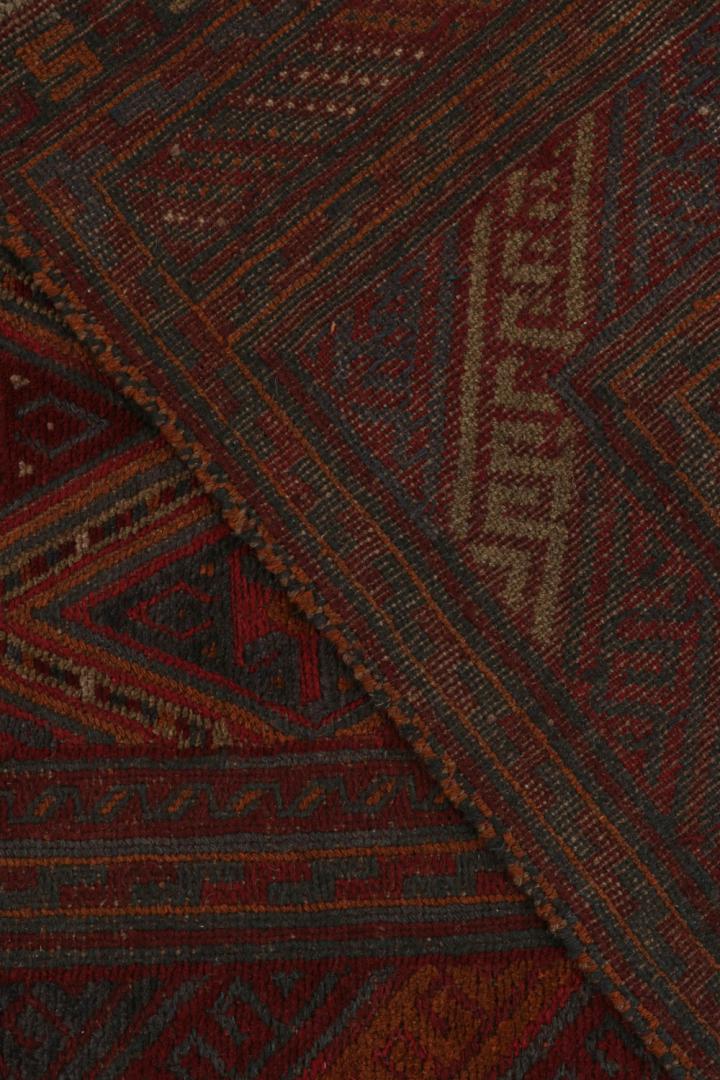 Vintage Mashwani Afghan Tribal Rug