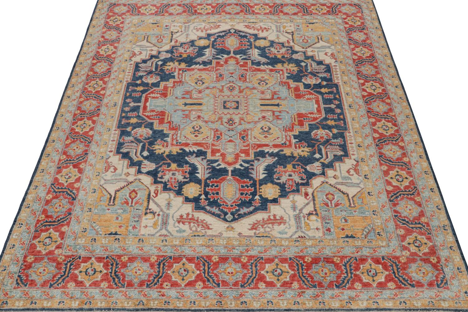 Serapi Rug with Medallion Pattern