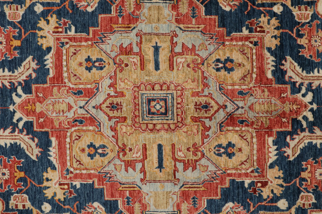 Serapi Persian Rug with Medallion