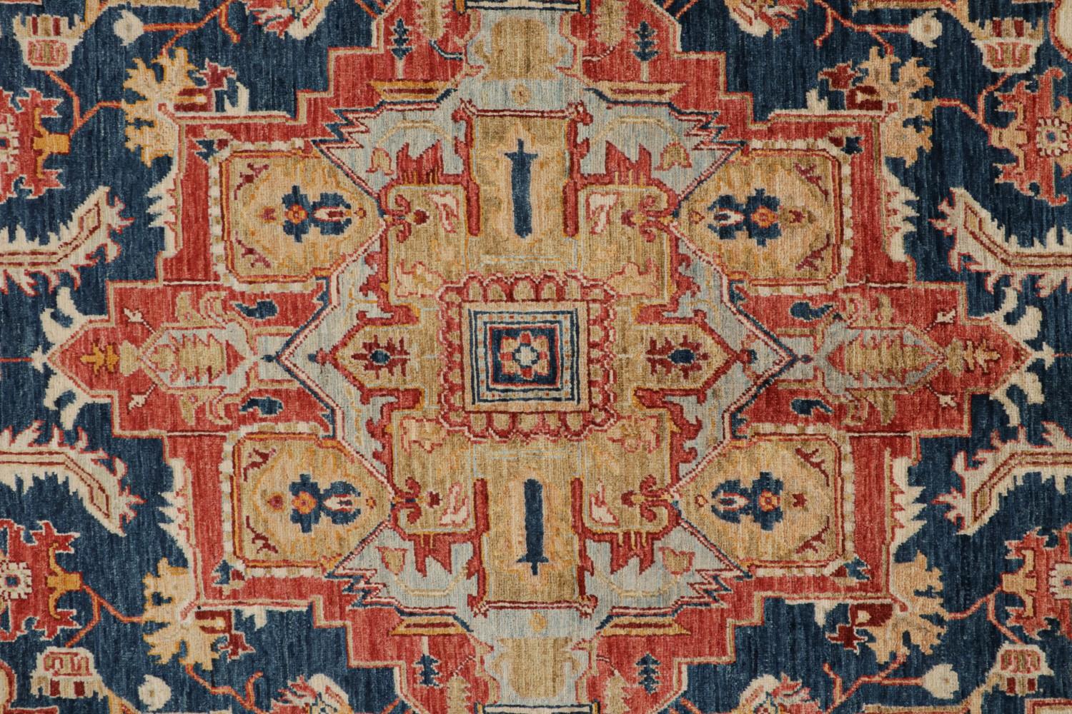 Serapi Persian Rug with Medallion