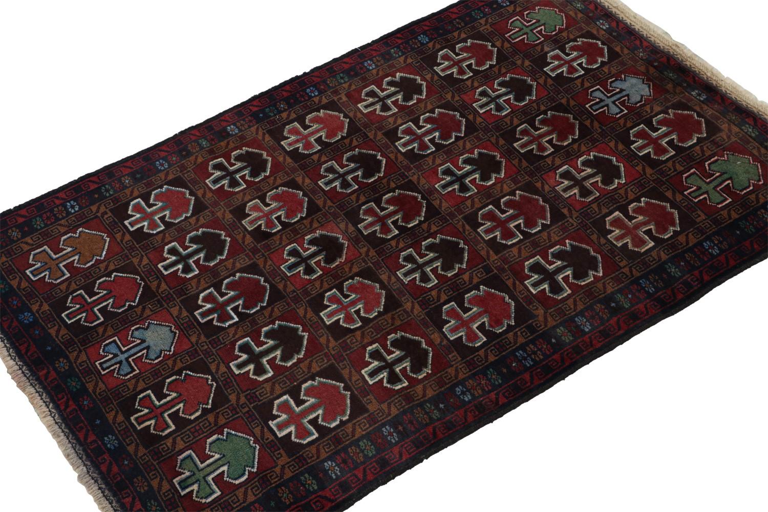 Vintage Afghani Baluch tribal Rug
