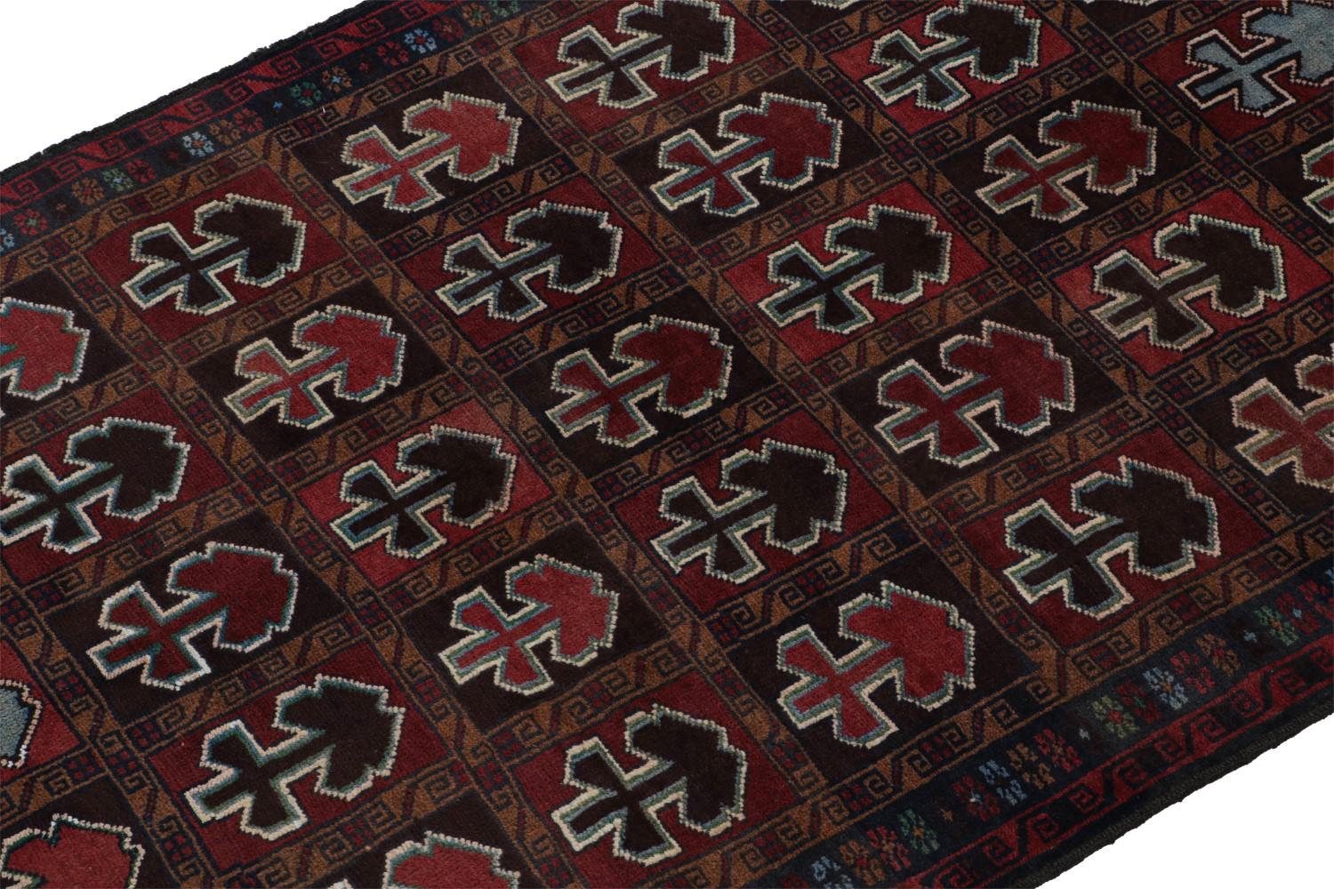Vintage Afghani Baluch tribal Rug