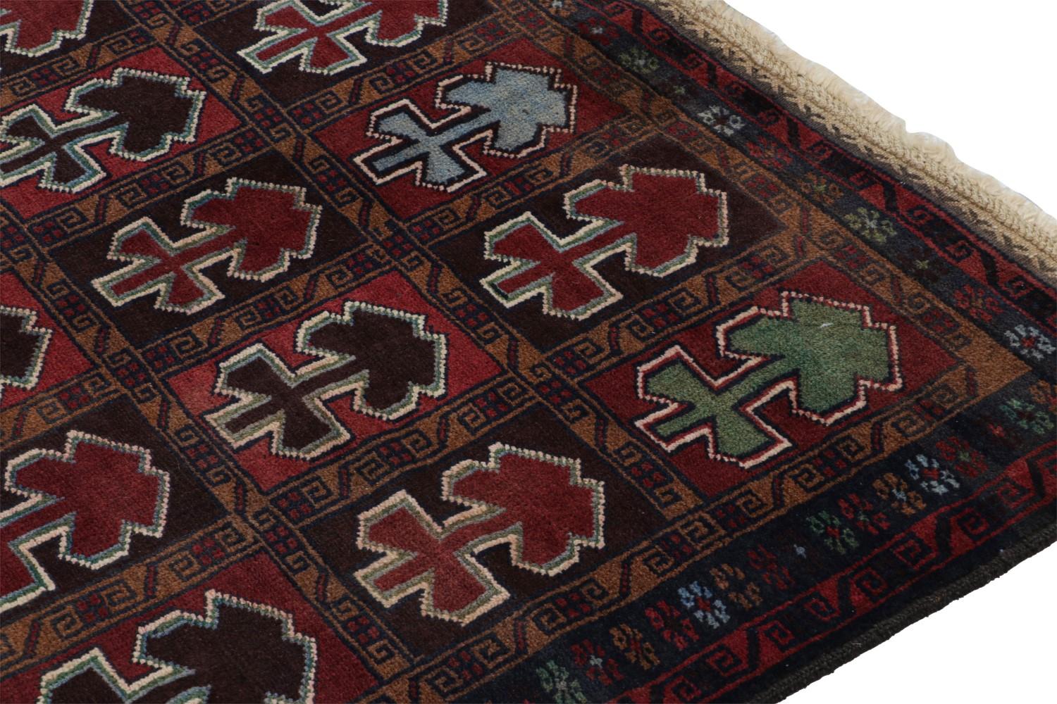 Vintage Afghani Baluch tribal Rug