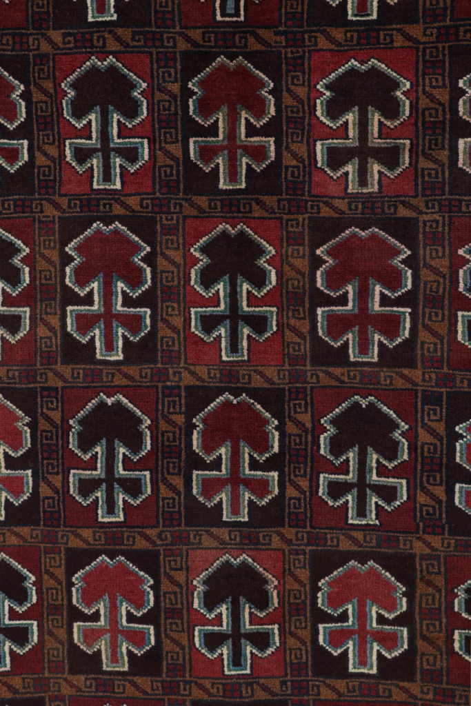 Vintage Afghani Baluch tribal Rug