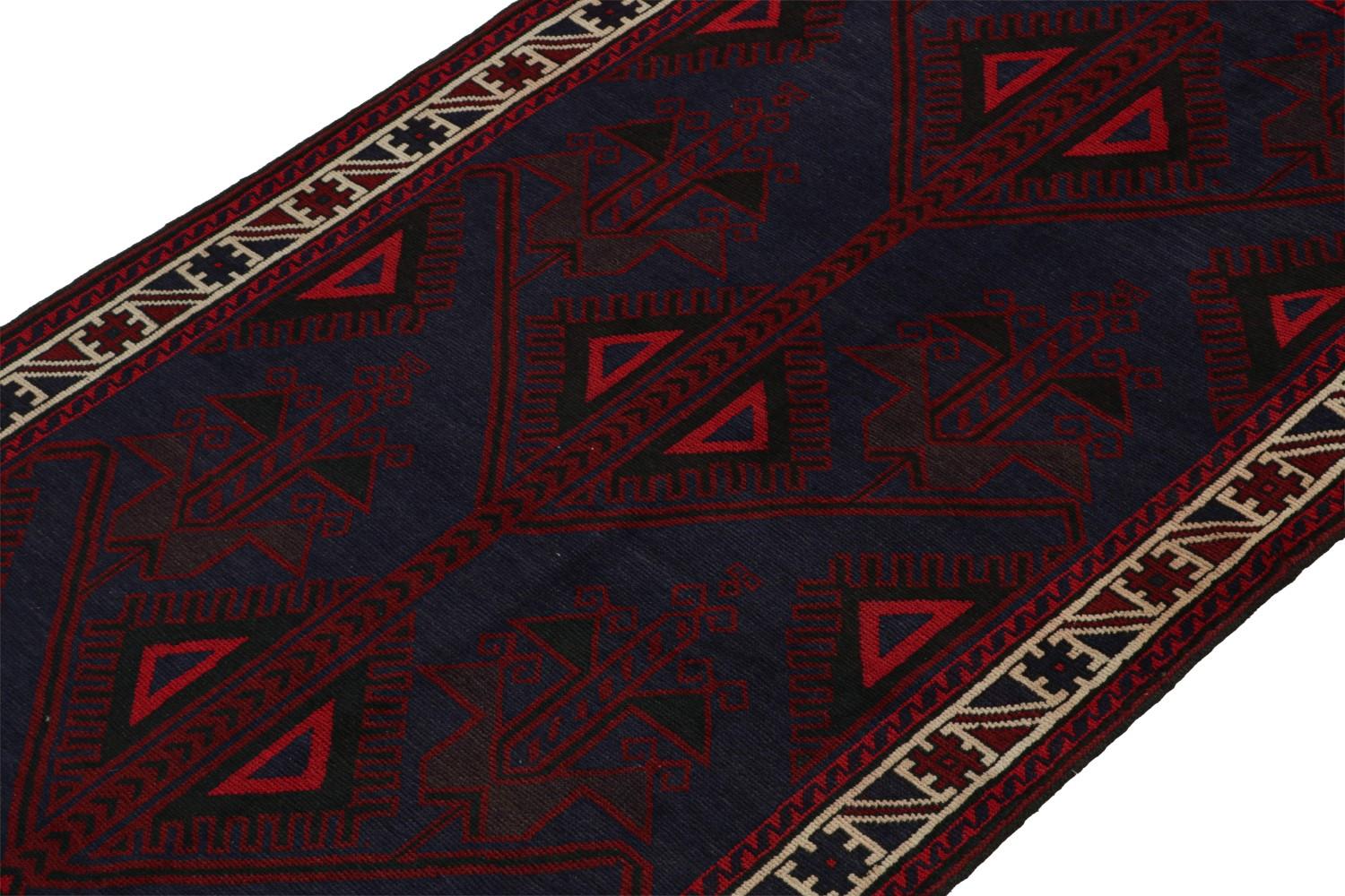 Vintage Afghani Baluch tribal Rug