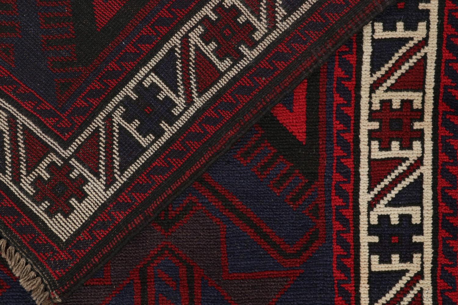 Vintage Afghani Baluch tribal Rug