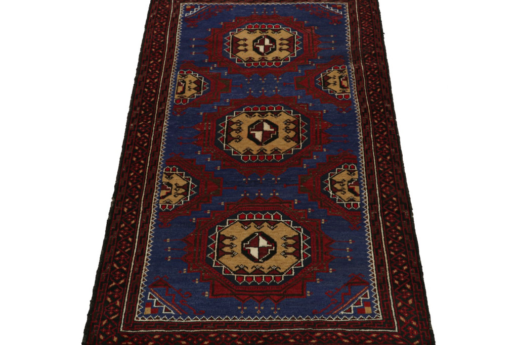 Vintage Baluch Tribal Rug