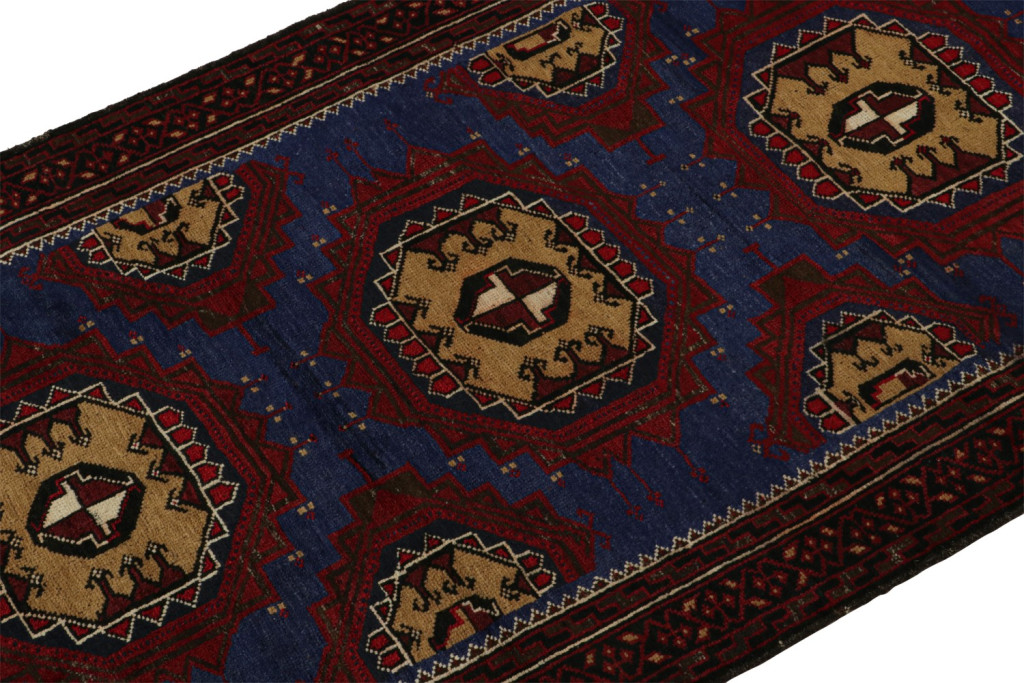 Vintage Baluch Tribal Rug