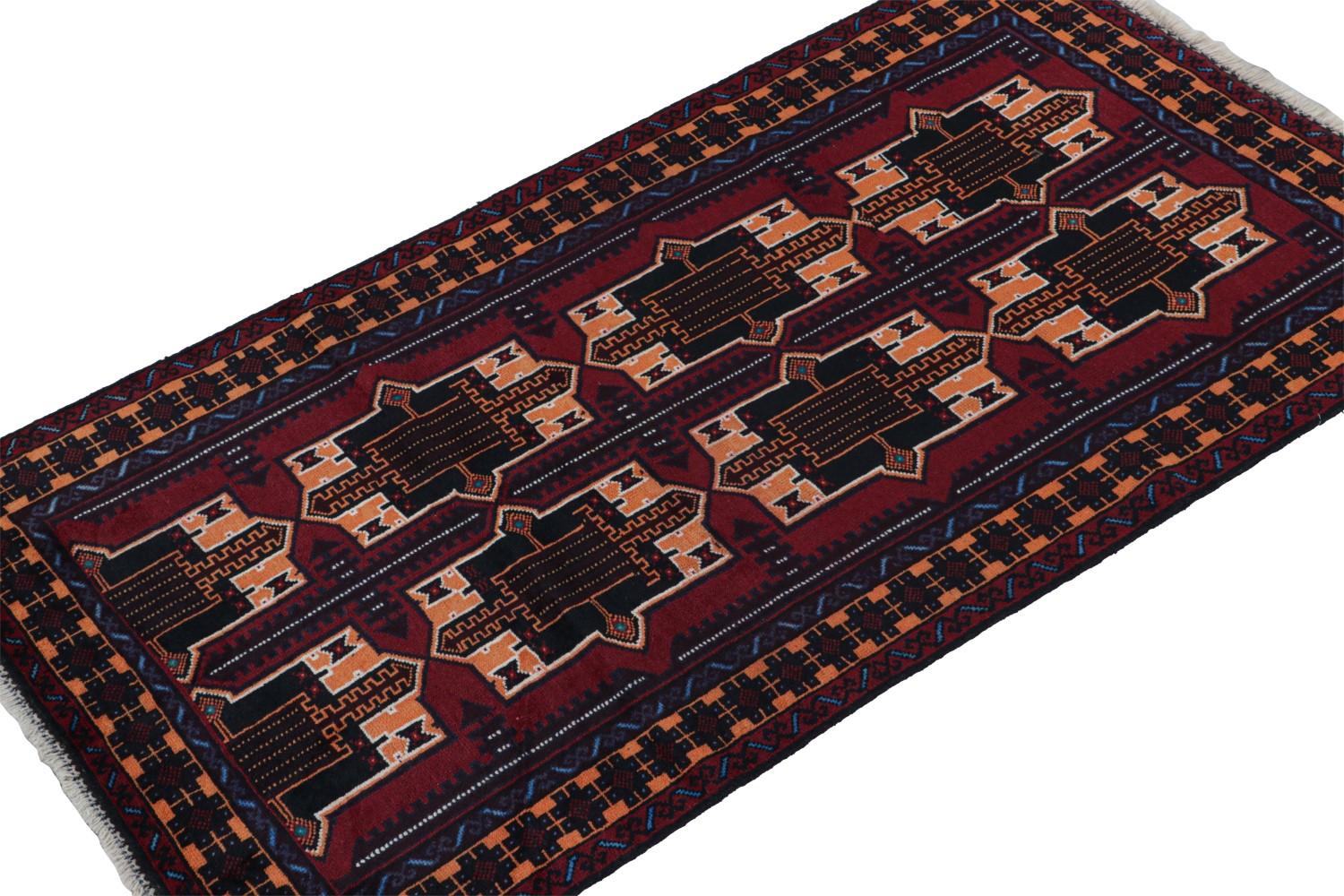 Vintage Baluch Runner Rug