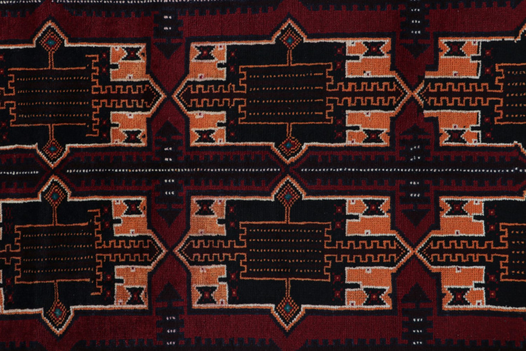 Vintage Baluch Runner Rug