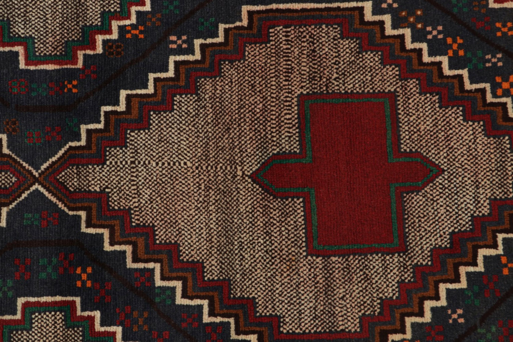 Vintage Baluch Tribal Runner Rug