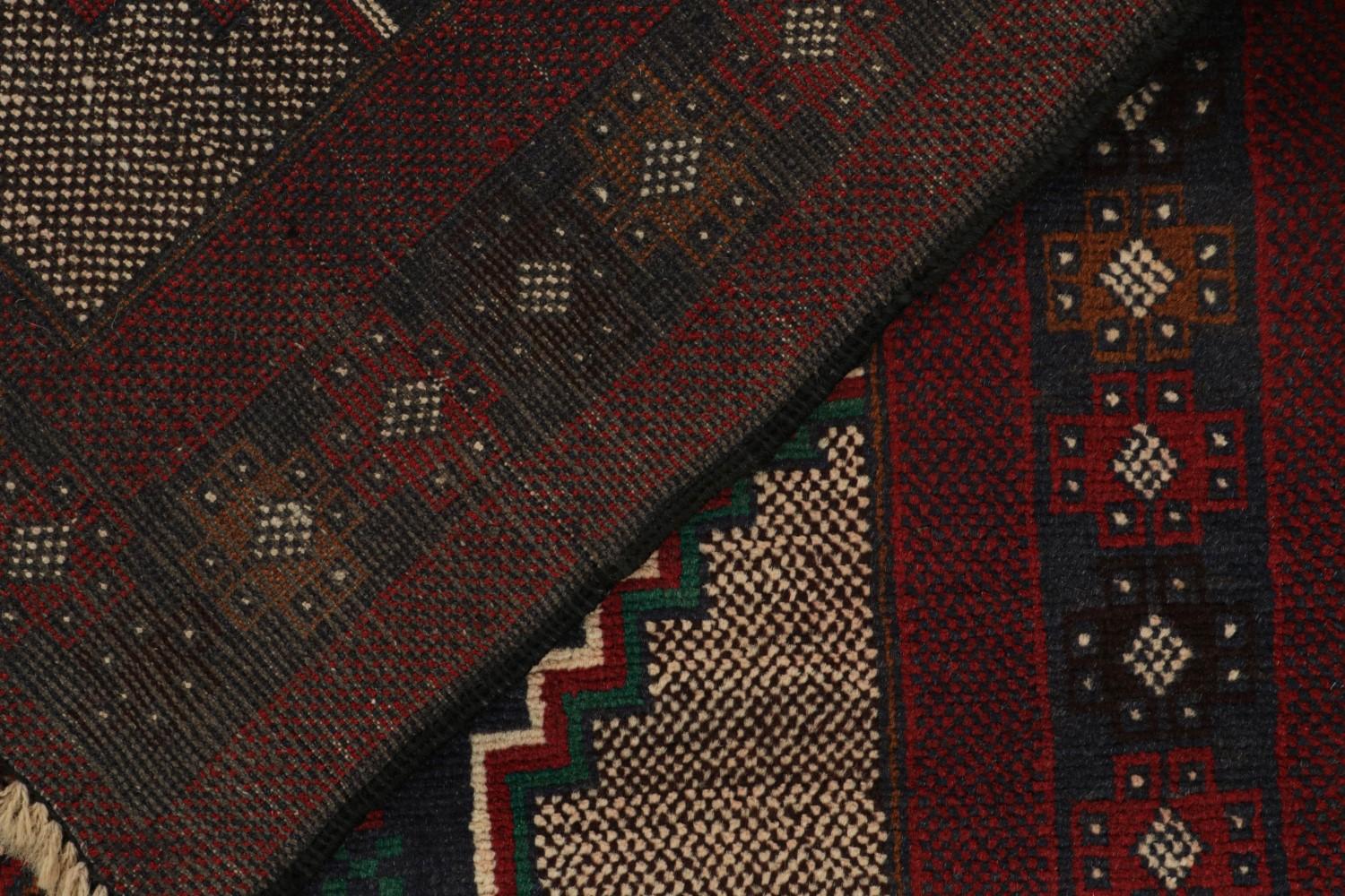 Vintage Baluch Tribal Runner Rug