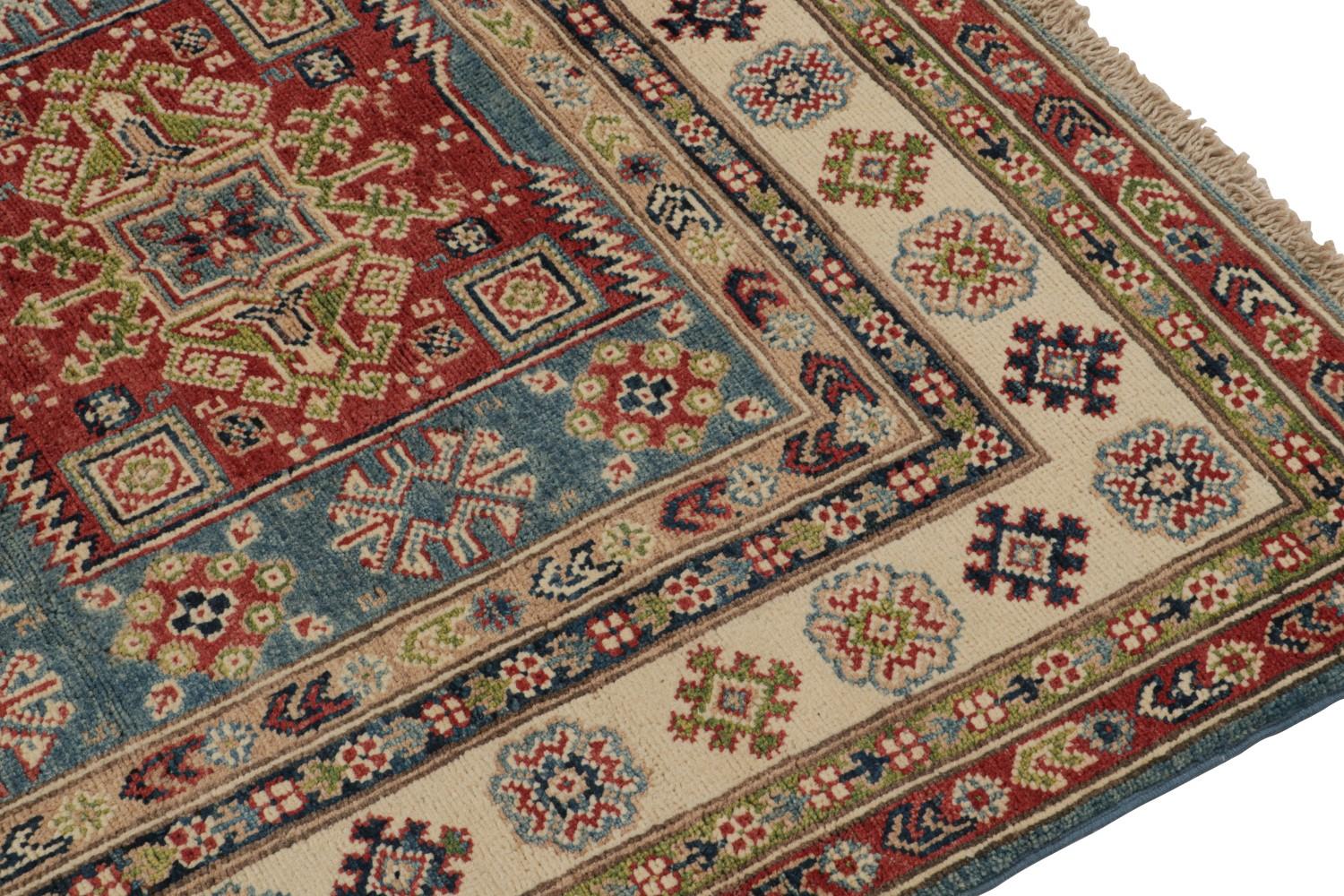 Kazak Rug with Geometric Patterns