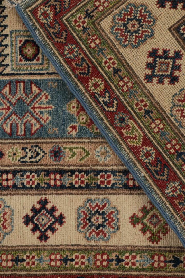 Kazak Rug with Geometric Patterns