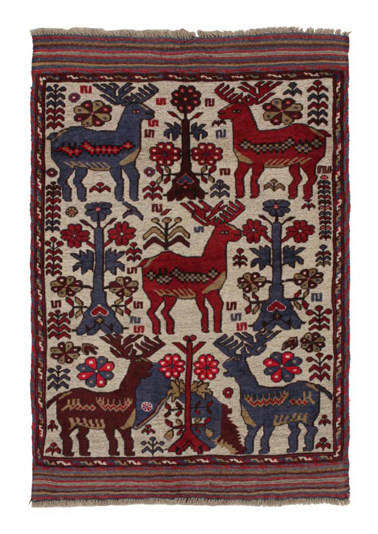 Persian Barjasta Rug with