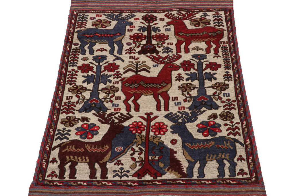 Persian Barjasta Rug with