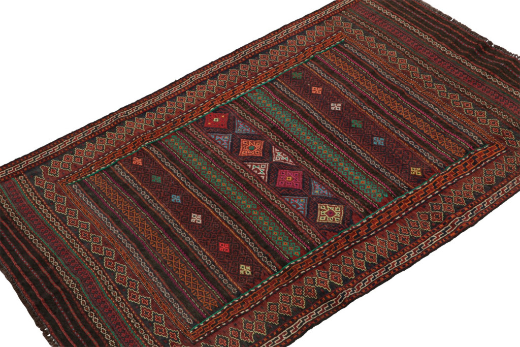 Vintage Baluch Tribal Kilim