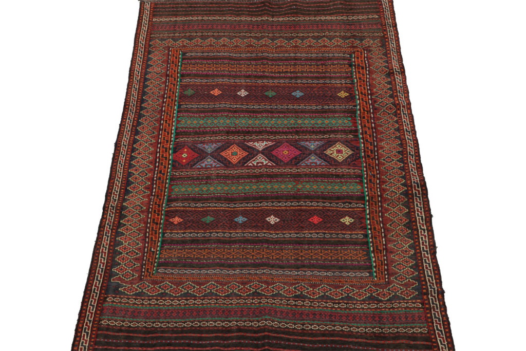 Vintage Baluch Tribal Kilim