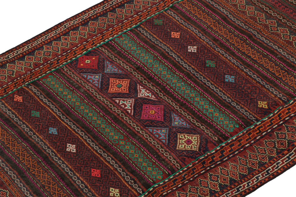 Vintage Baluch Tribal Kilim