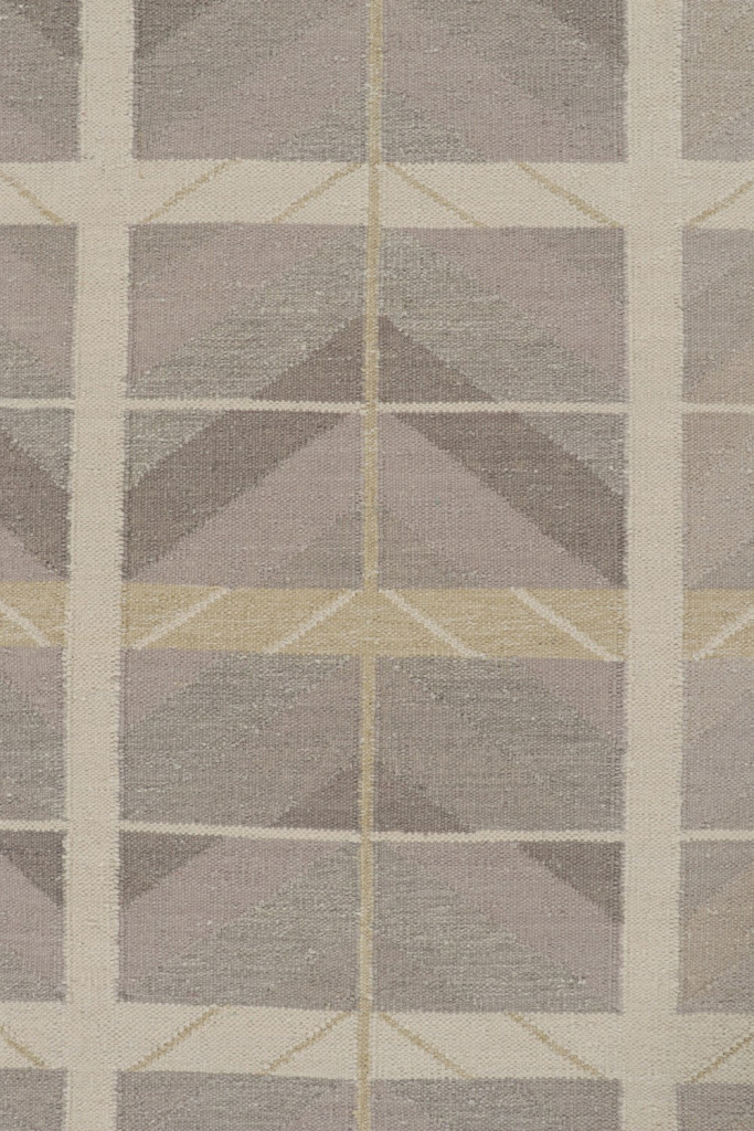 Taupe Scandinavian Kilim Rug