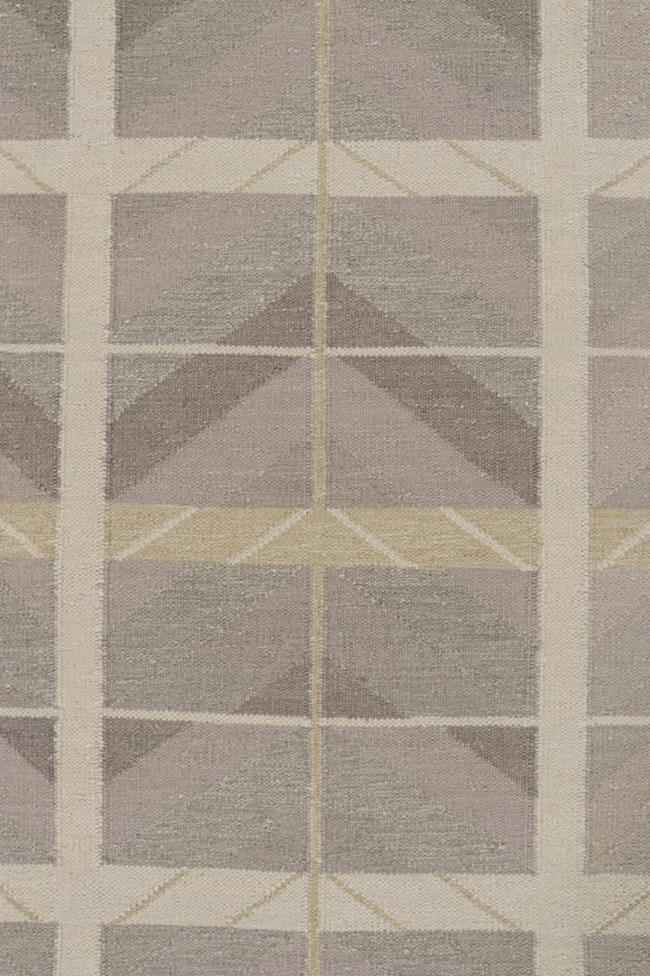 Taupe Scandinavian Kilim Rug