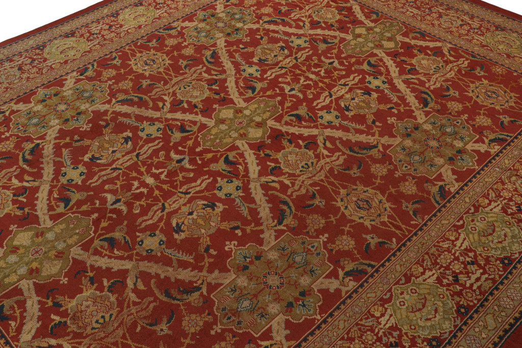 Antique English Axminster Oversized Rug