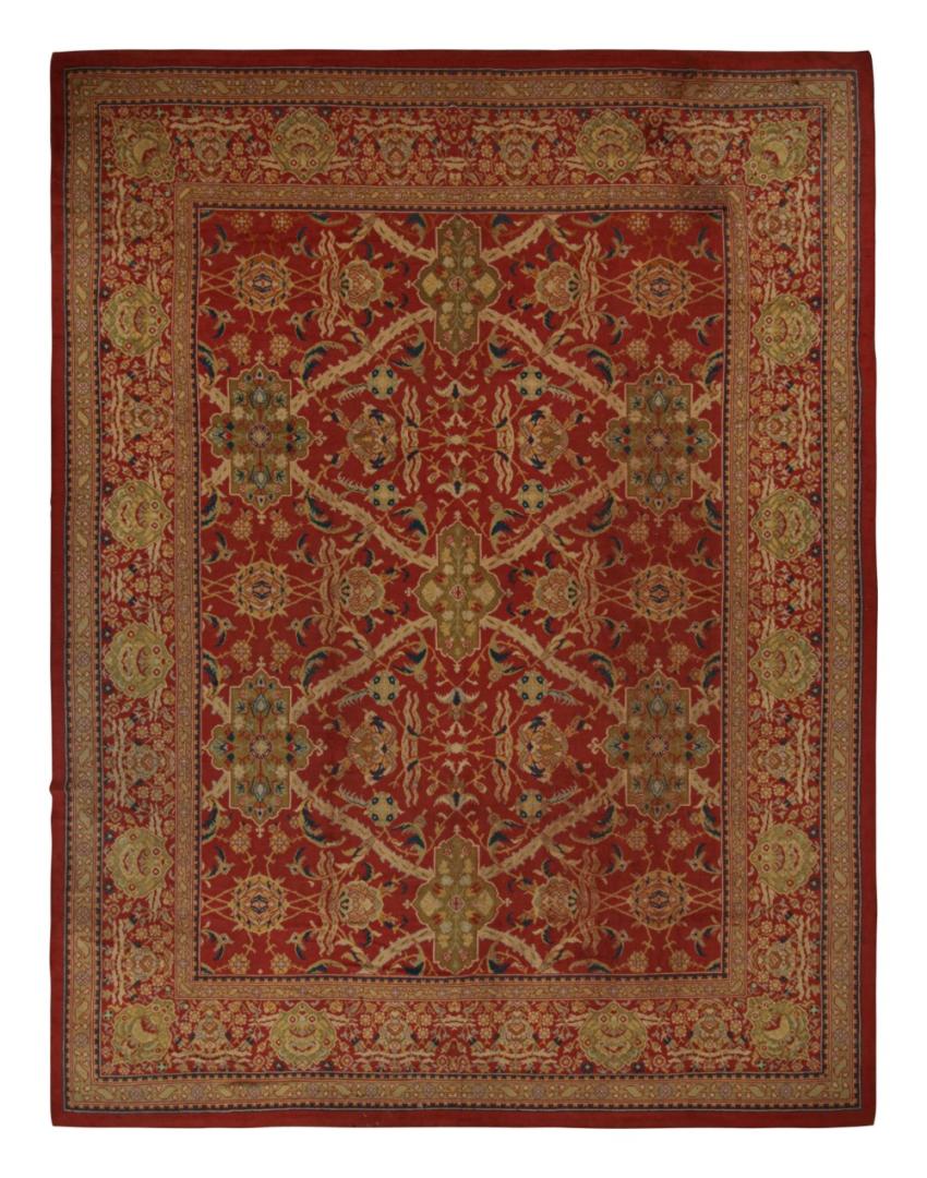Antique English Axminster Oversized Rug