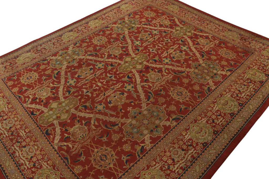 Antique English Axminster Oversized Rug