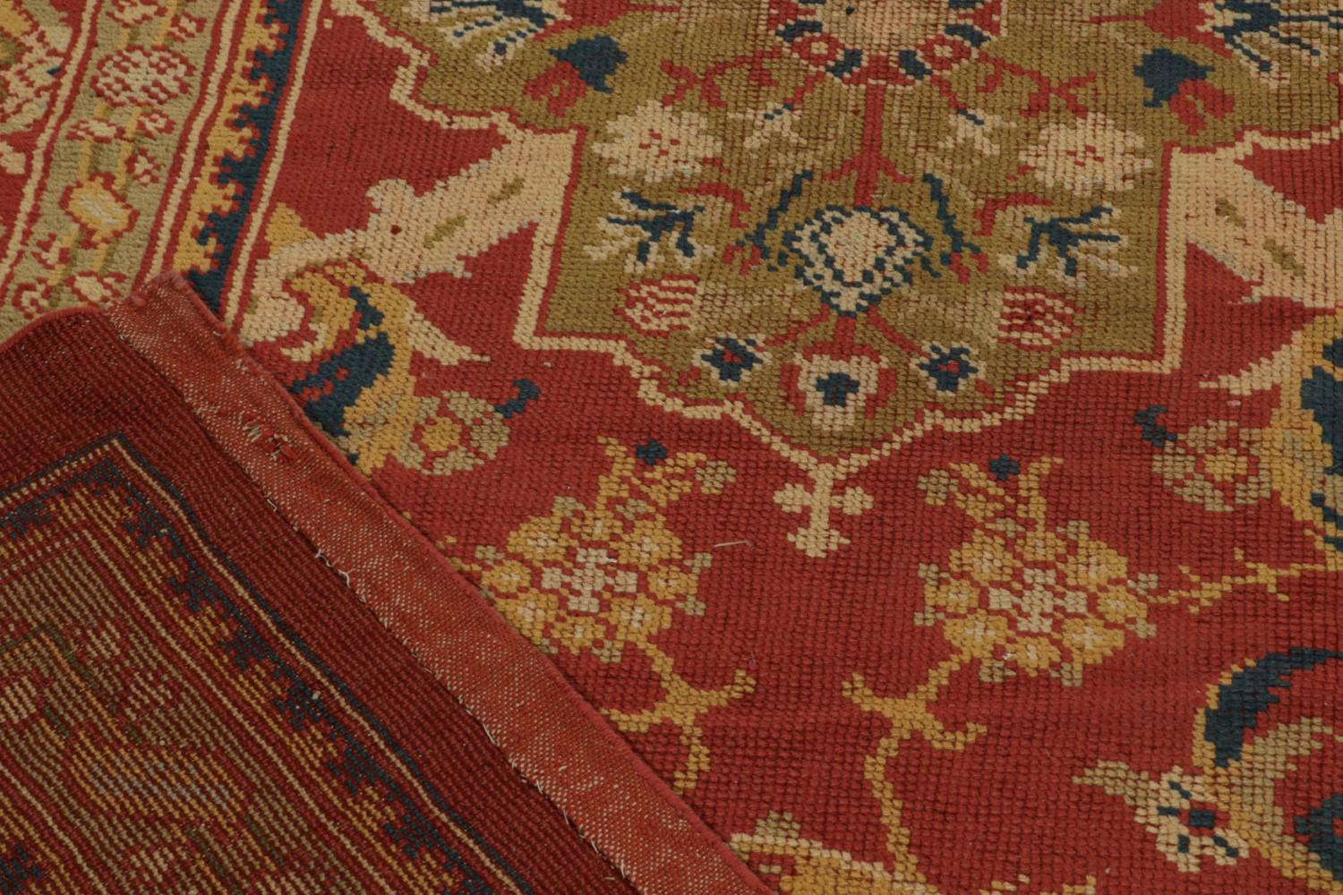 Antique English Axminster Oversized Rug
