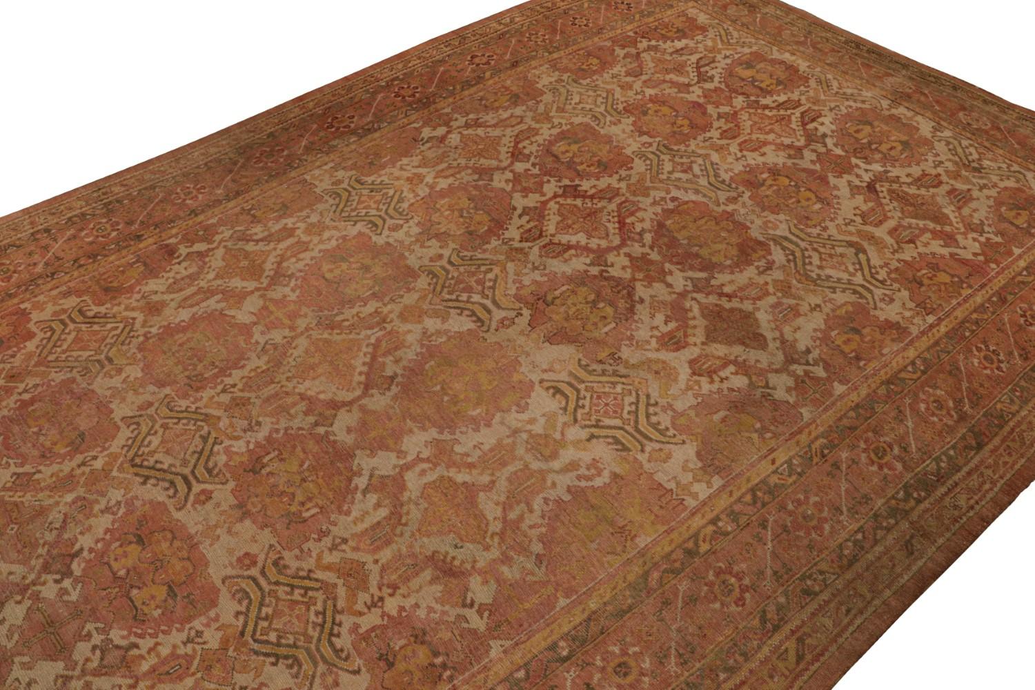 Antique Oushak Oversized Rug
