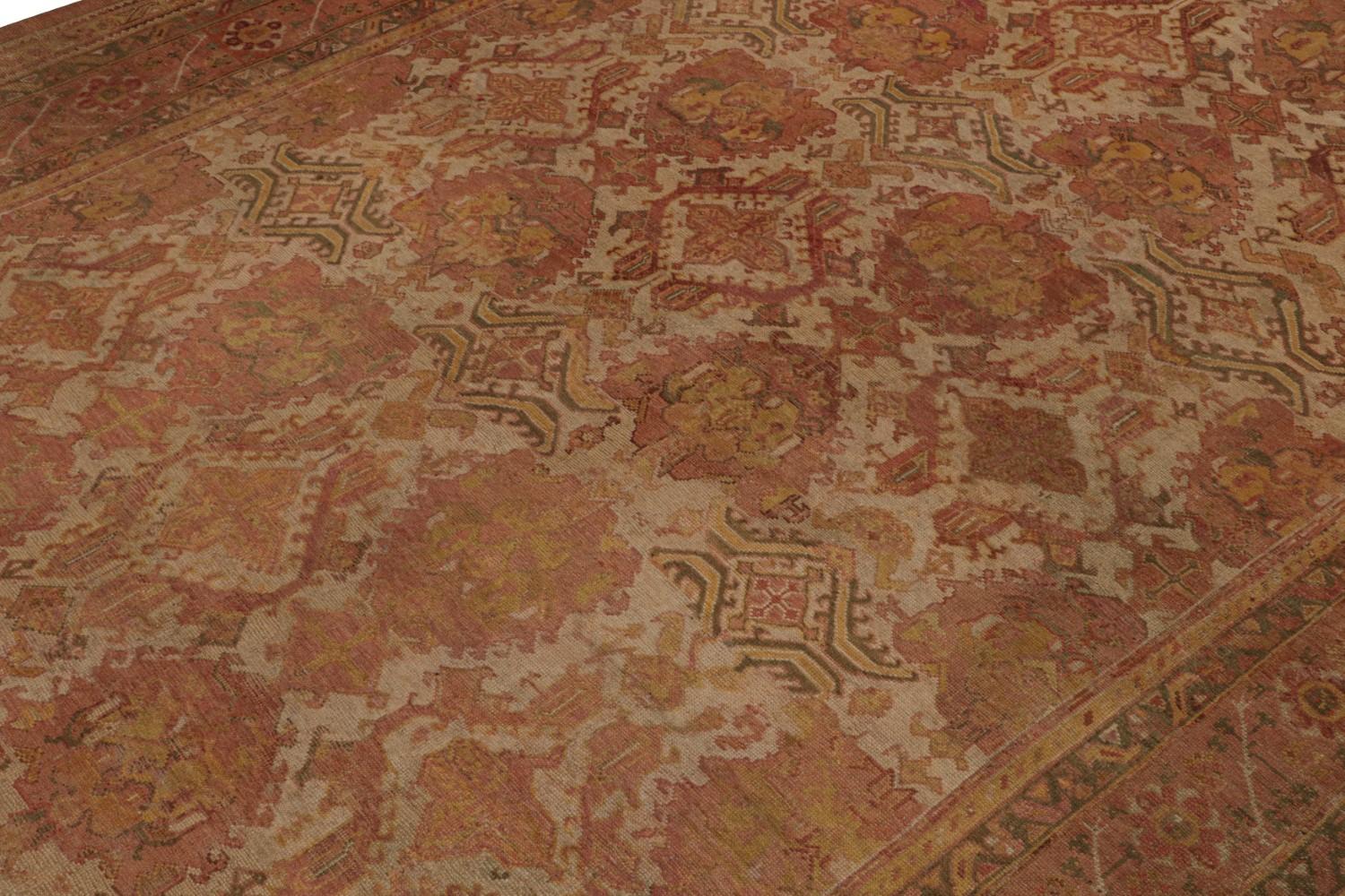 Antique Oushak Oversized Rug