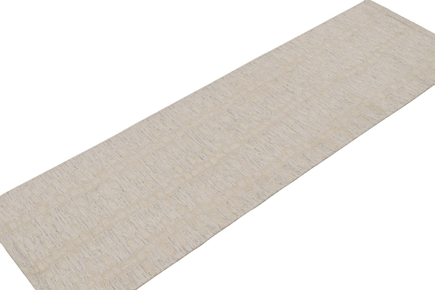 Scandinavian Kilim Runner Floral Patterns