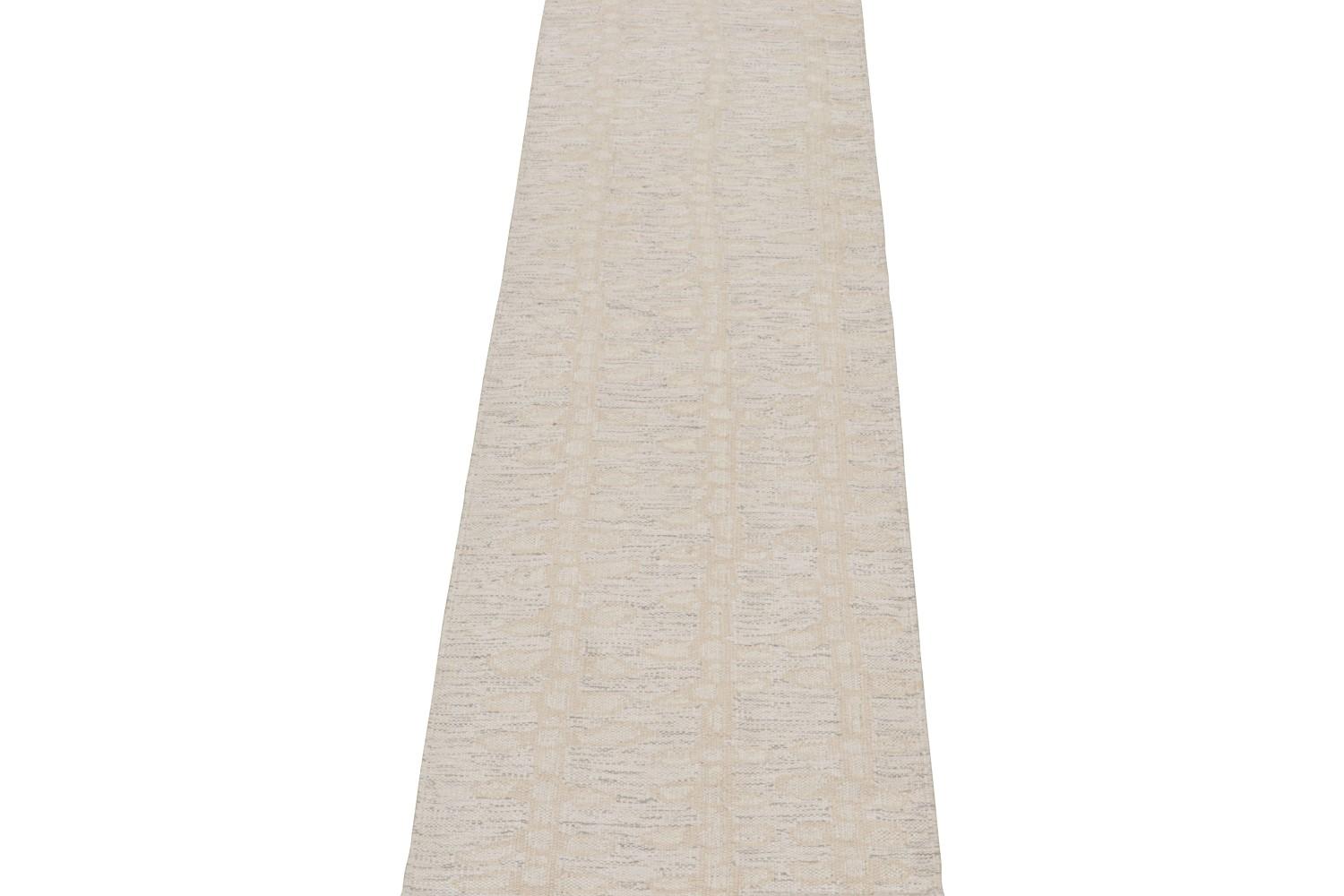 Scandinavian Kilim Runner Floral Patterns