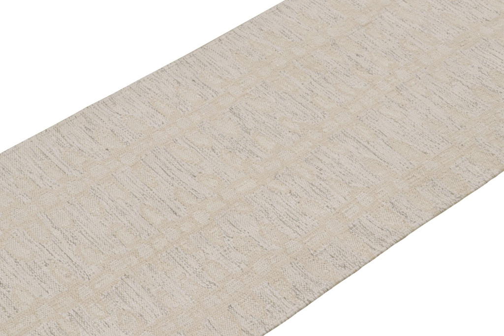 Scandinavian Kilim Runner Floral Patterns
