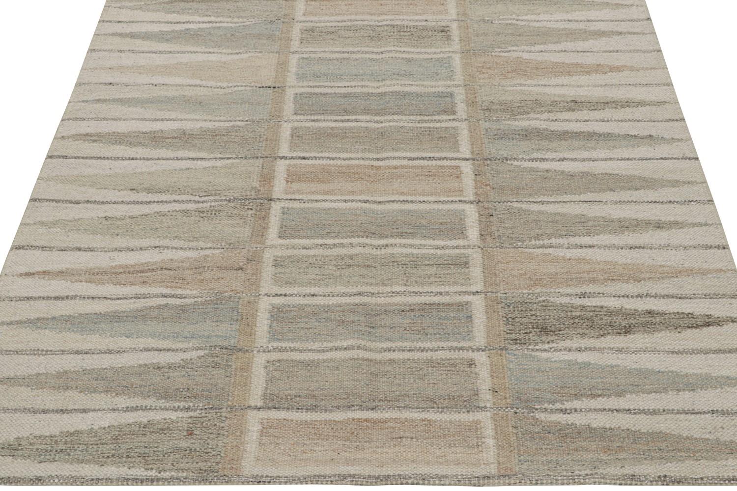 Scandinavian Kilim Custom Square Rug Design