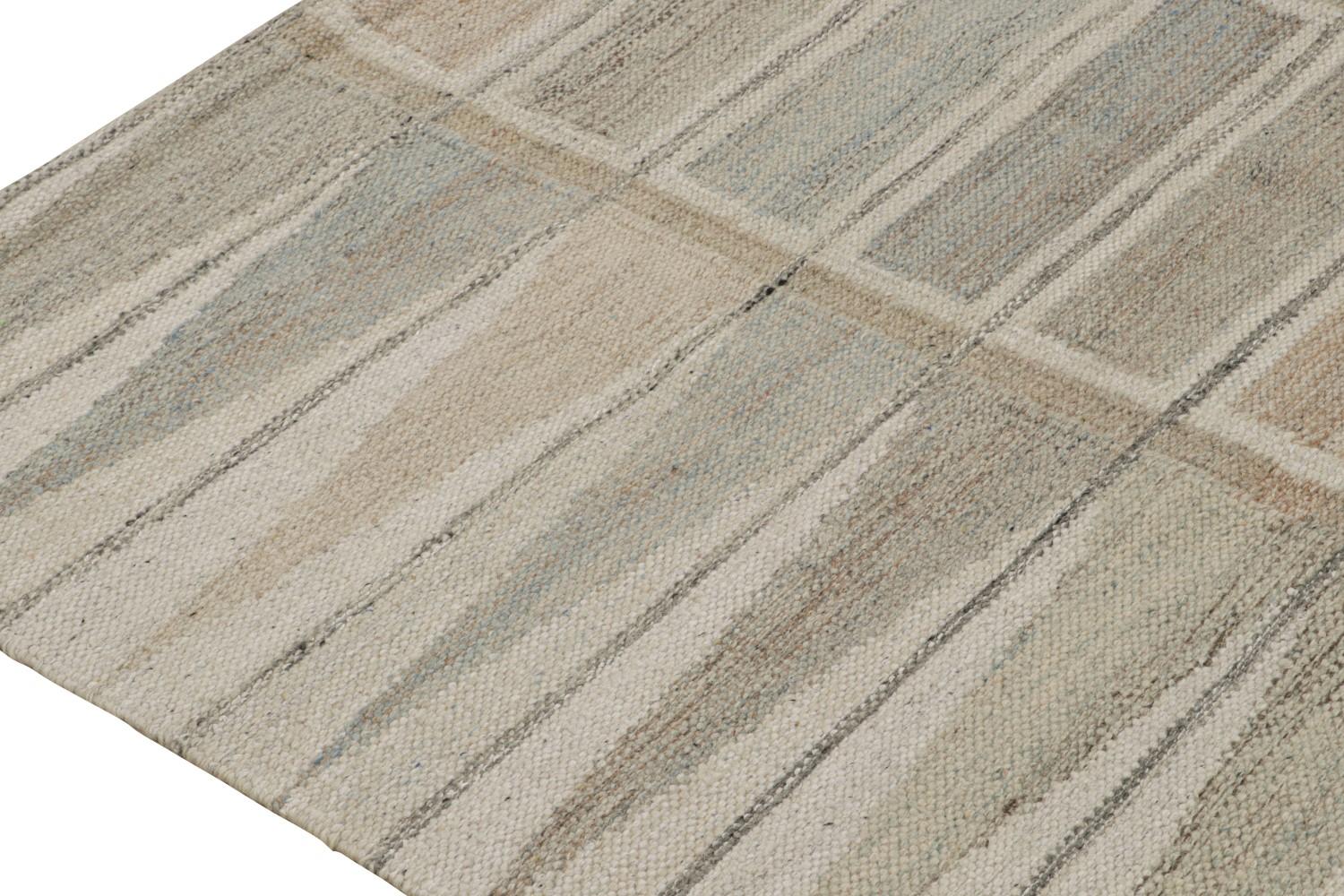 Scandinavian Kilim Custom Square Rug Design