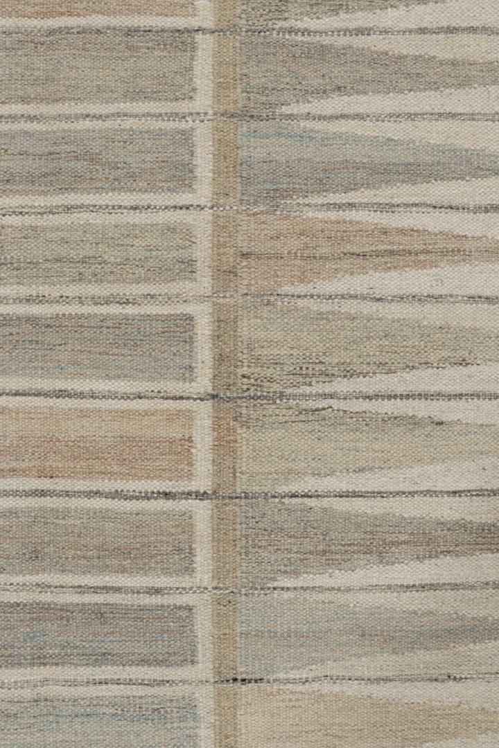 Scandinavian Kilim Custom Square Rug Design