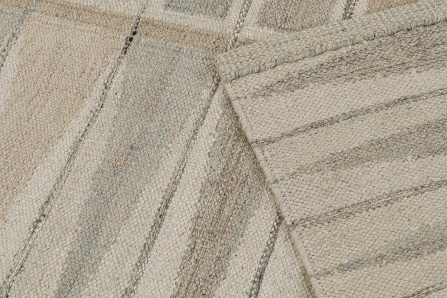 Scandinavian Kilim Custom Square Rug Design